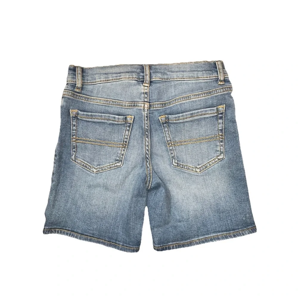 The Children's Place Denim Shorts Boys Size 7 Reg Light Blue Kids Stretch Casual